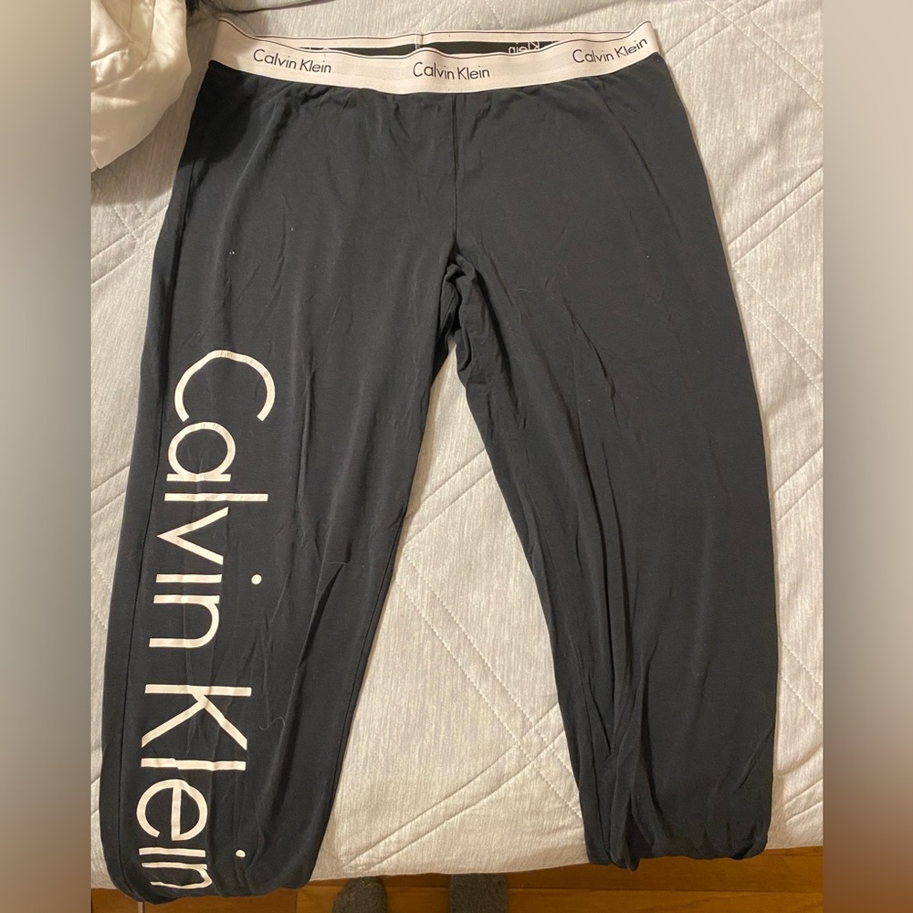 CALVIN KLEIN LARGE LOGO LEGGINGS